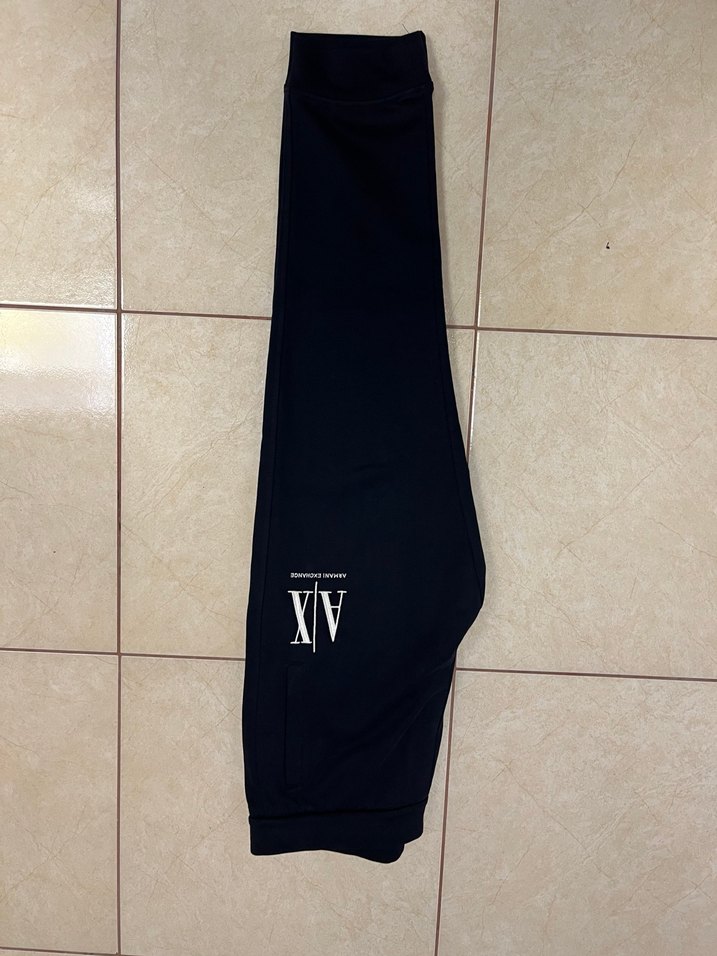 Siyah Armani Exchange Baskılı Eşofman Altı - Görsel 2