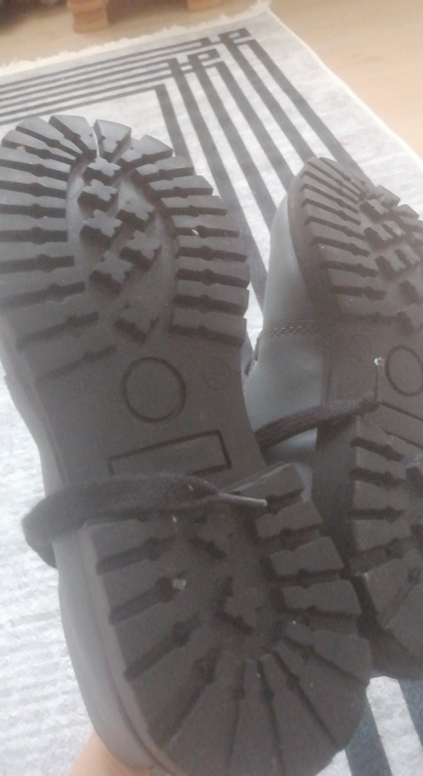 Gri Erkek Bağcıklar - Gotik Sokak Stili 34 numara - Görsel 3