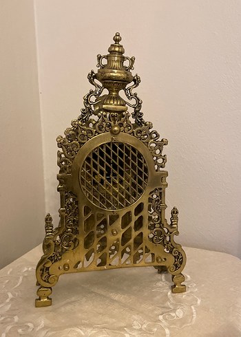 Altın Renkli Klasik Masa Saati - Görsel 3