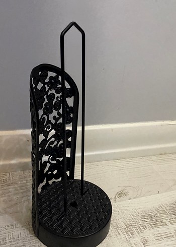 Siyah Metal İşlemeli peçetelik - Görsel 2