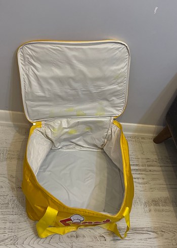 Sarı Baskılı Soğutucu Çanta Seti - Görsel 3