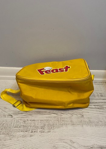 Sarı Baskılı Soğutucu Çanta Seti - Görsel 4