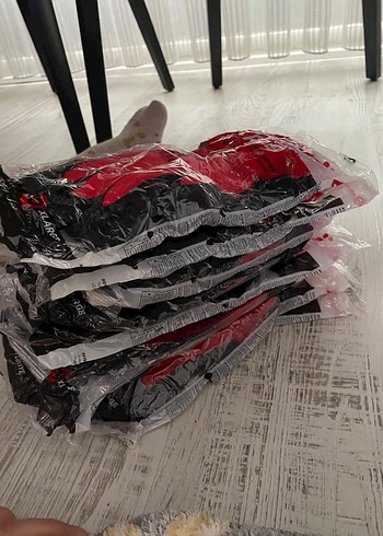 Kırmızı Rock Punk Erkek Eldiveni Velcro - Görsel 2