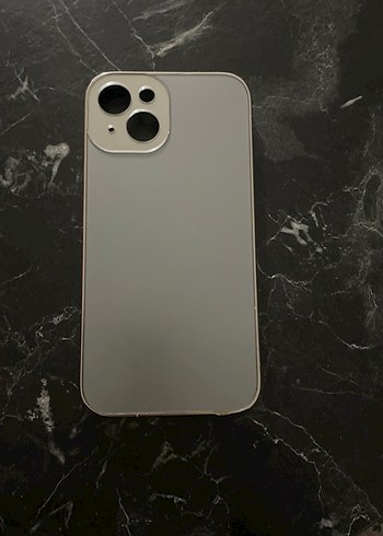 Gri Şeffaf Telefon Kılıfı iPhone 13 - Görsel 2