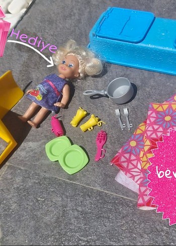 Renkli Pembe Çocuk Oyun Evi - Görsel 8