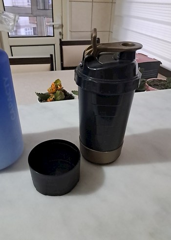 2 adet Çocuklar için koyu mavi termos şişe ve  1 adet kol saati - Görsel 3