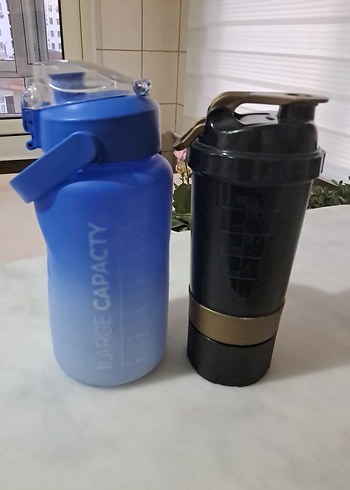 2 adet Çocuklar için koyu mavi termos şişe ve  1 adet kol saati - Görsel 5