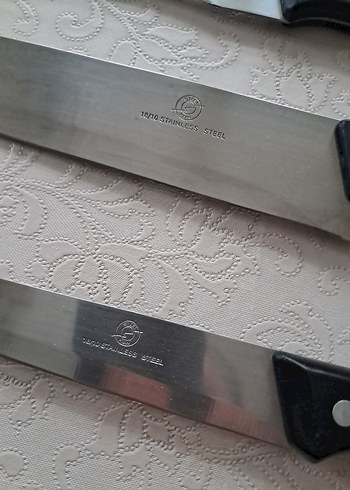 Siyah Saplı 3 Bıçak ve Bileme Taşı Seti - Görsel 6