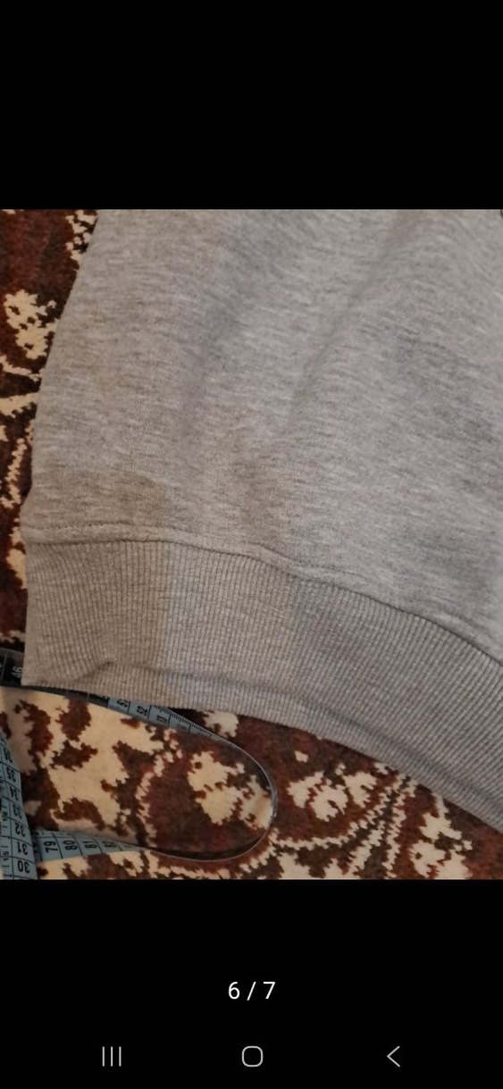 erkek Çocuk Gri Kapüşonlu Sweatshirt - Görsel 5