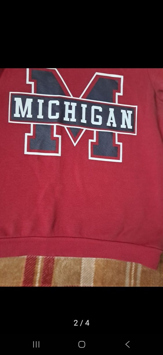 Bordo Kapüşonlu Erkek  çocuk Sweatshirt - Görsel 2