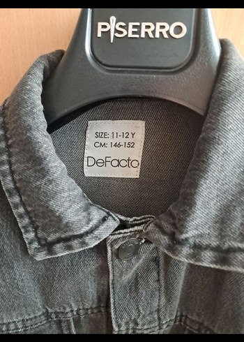 defacto erkek çocuk kot mont - Görsel 6