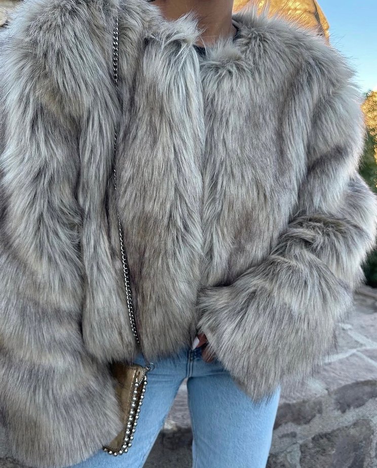 Bej Suni Kürk - Görsel 2