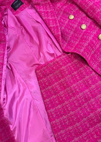 Blazer Ceket Şort Etek Takımı - Görsel 5