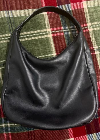 Siyah Deri Çanta - Görsel 3