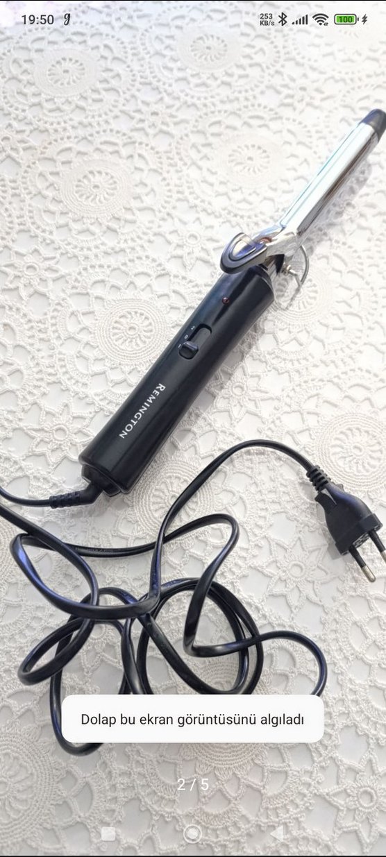 Remington Siyah Renkli Saç Maşası - Görsel 2