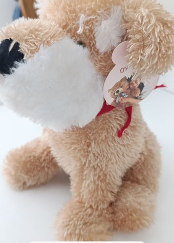 Kahverengi Yumuşak Peluş Köpek Oyuncak - Görsel 2