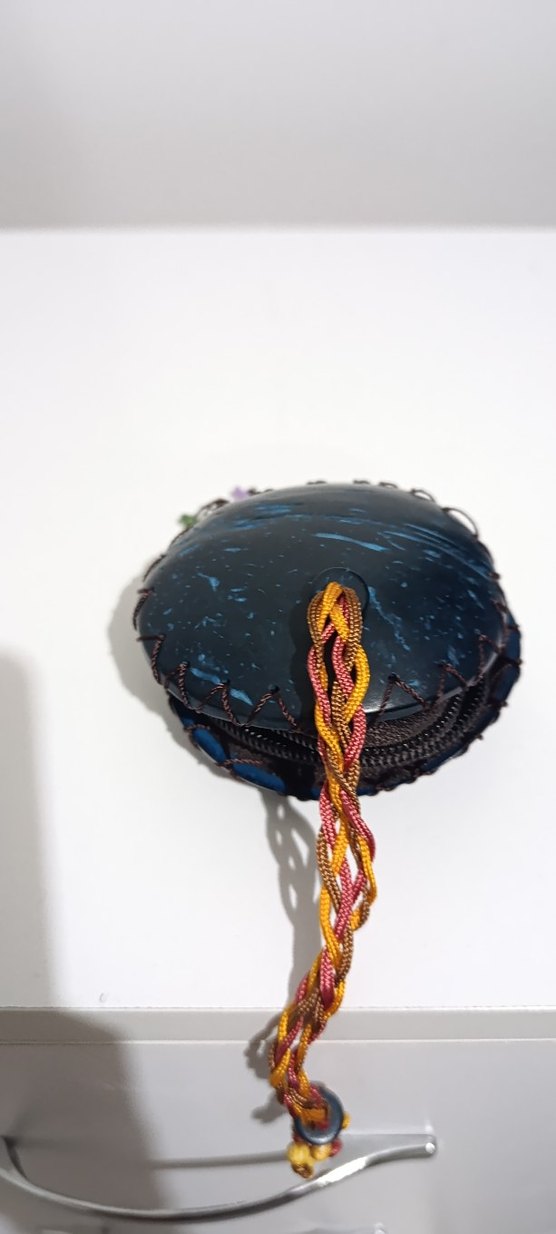 Mavi Deri cuzdan - Görsel 4