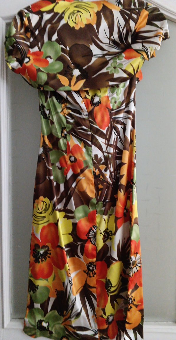 Çiçek Desenli Uzun Straplez Bohem Elbise - Görsel 4