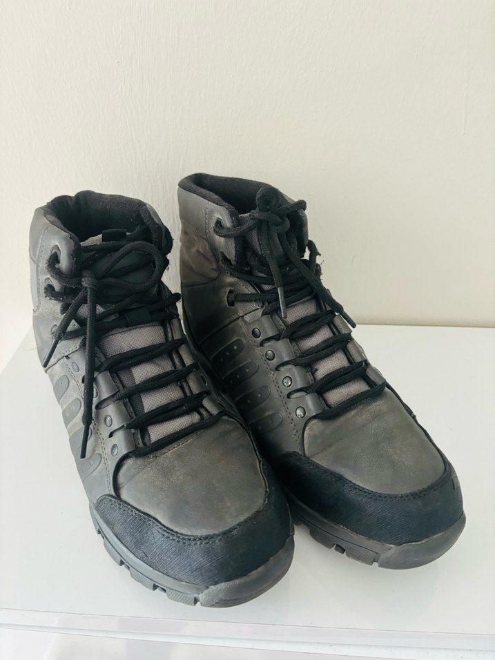 Gri Kamuflaj Bağcıklı Erkek Bot - Görsel 2