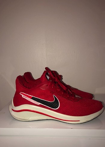 Kırmızı Bağcıklı Erkek Koşu Ayakkabısı - Görsel 2