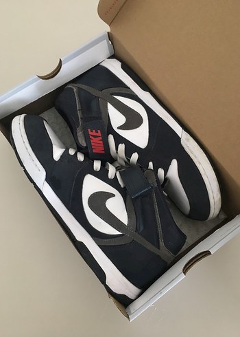 Nike Beyaz Siyah Basketbol Ayakkabısı - Görsel 7