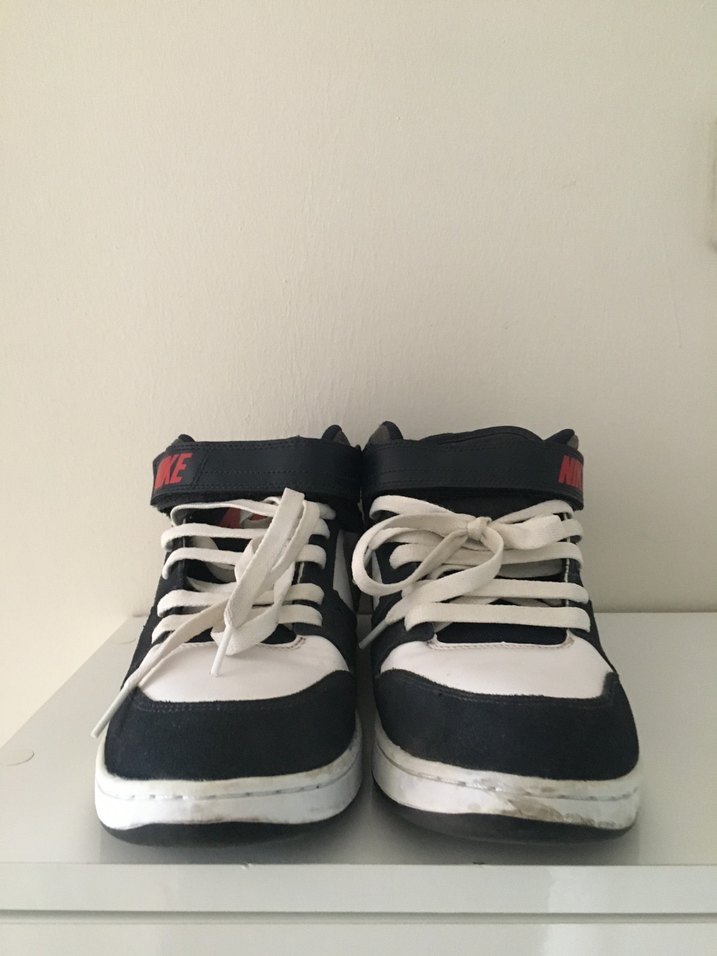 Nike Beyaz Siyah Basketbol Ayakkabısı - Görsel 2