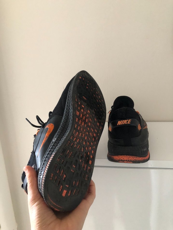 Siyah Bağcıklı Basketbol Ayakkabısı AIRX - Görsel 5