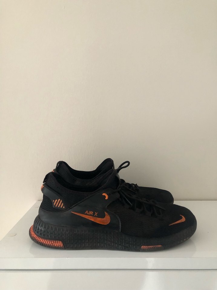 Siyah Bağcıklı Basketbol Ayakkabısı AIRX - Görsel 2