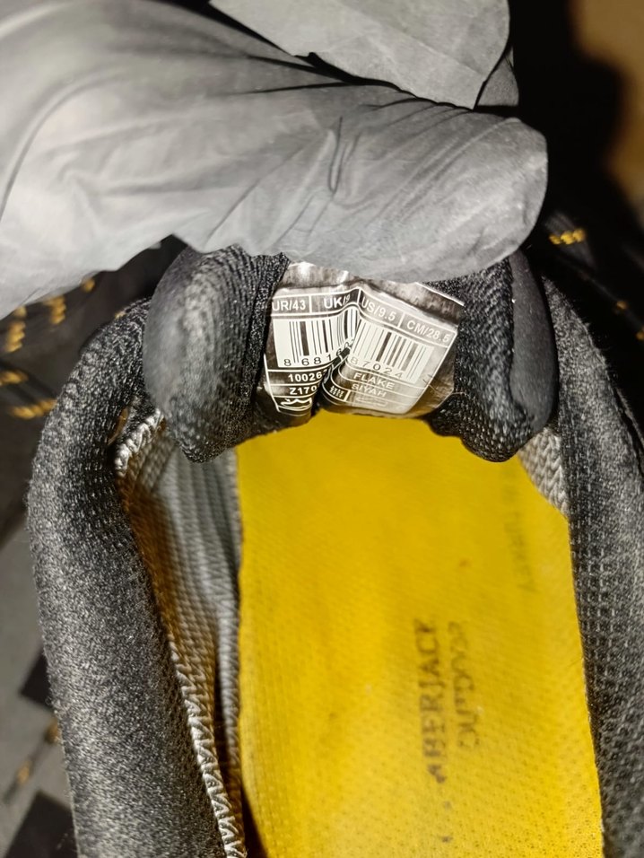 Siyah Erkek Outdoor Spor Ayakkabı - Görsel 5