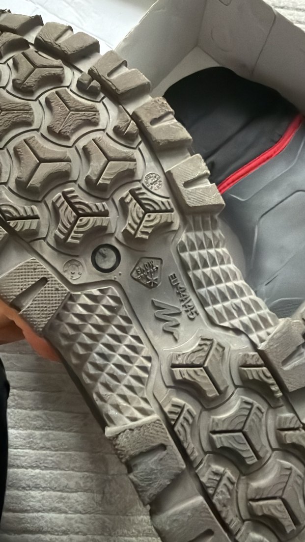 Gri Erkek Outdoor Botları Velcro Kapatma kar botu 44-45numara - Görsel 5