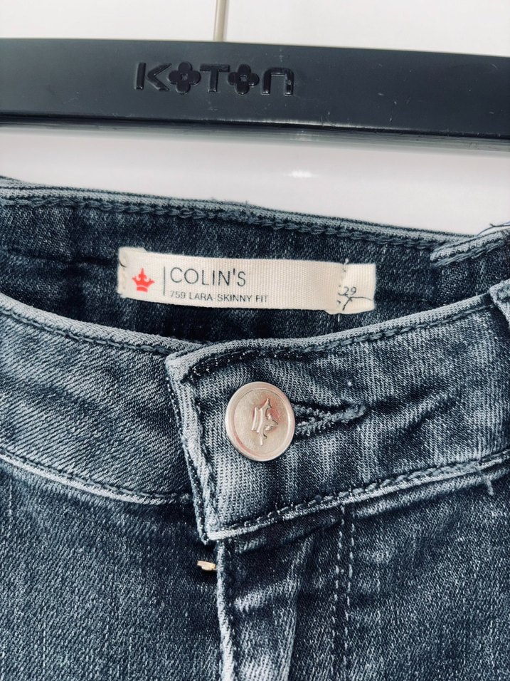 Lacivert Normal Boy Kadın Jean Pantolon - Görsel 3