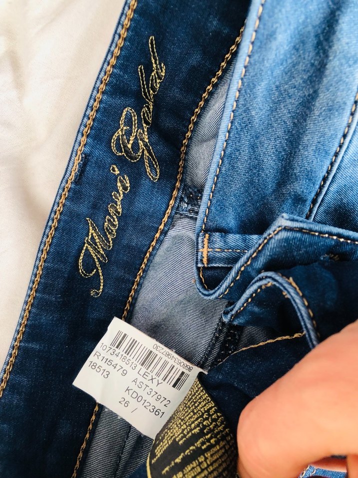 Kadın Lacivert Denim Normal Boy Pantolon - Görsel 3