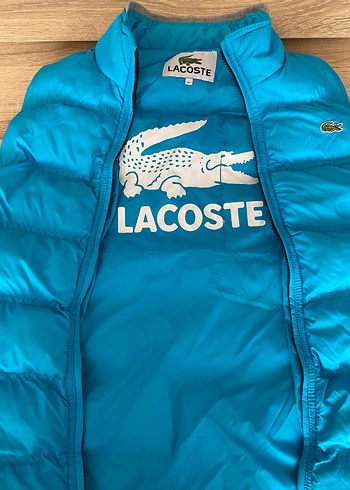 Lacoste Turkuaz Sisme Ceket Unisex