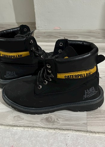 Siyah Caterpillar kadın Kemerli Bot - Görsel 2