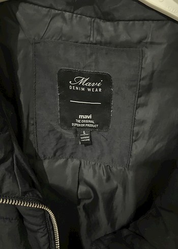 Siyah Fermuarlı Kadın Midi Kışlık Mont - Görsel 3