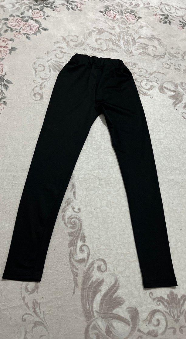 Siyah kadın tayt - Görsel 2