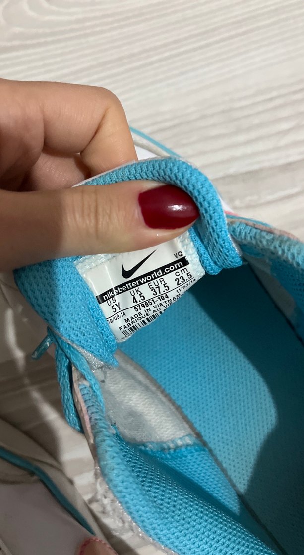 Kadın Beyaz Bağcıklı Spor Ayakkabı - Görsel 3