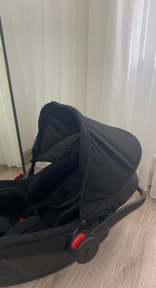 EYNBABY Siyah Bebek Oto Koltuğu - Görsel 3