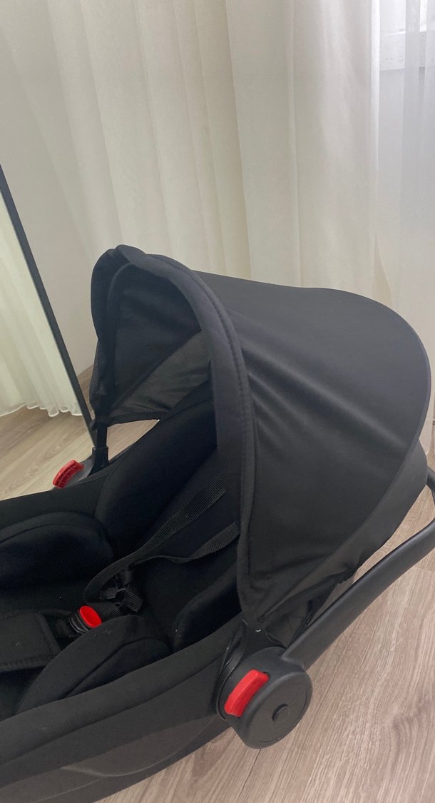 EYNBABY Siyah Bebek Oto Koltuğu - Görsel 4