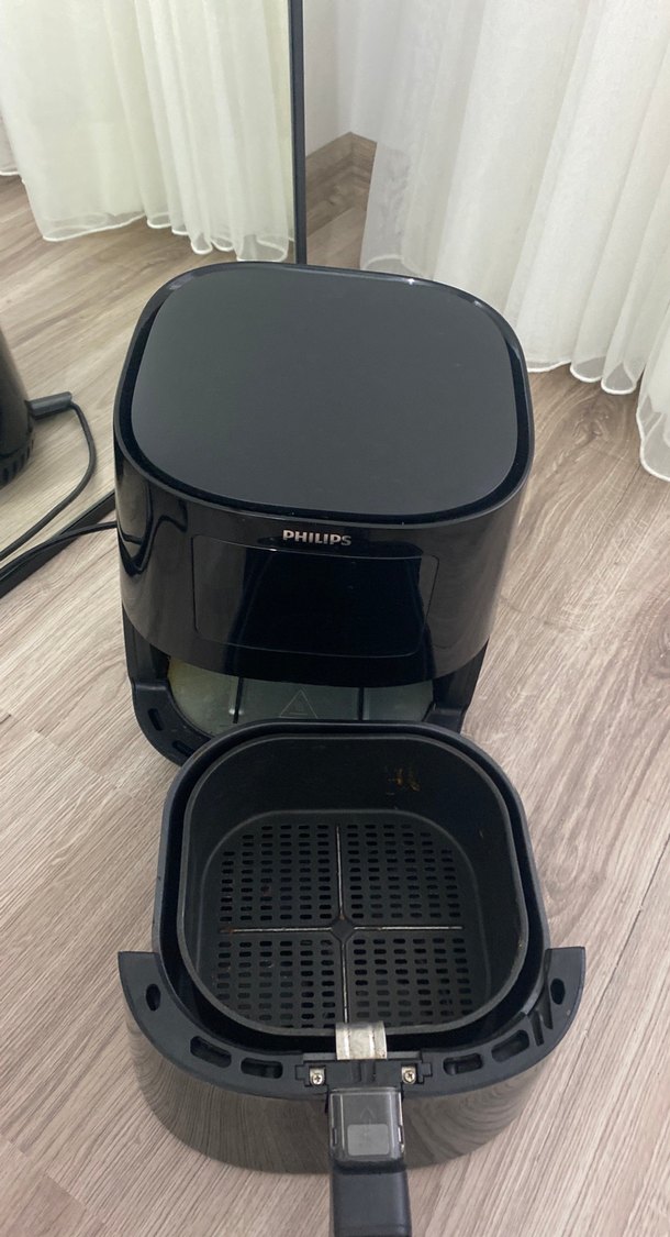 Philips Siyah Hava Fritözü - Görsel 2