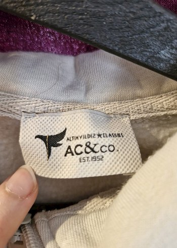 Altınyıldız Yarım Fermuarlı Beyaz Kadın Sweatshirt - Görsel 2