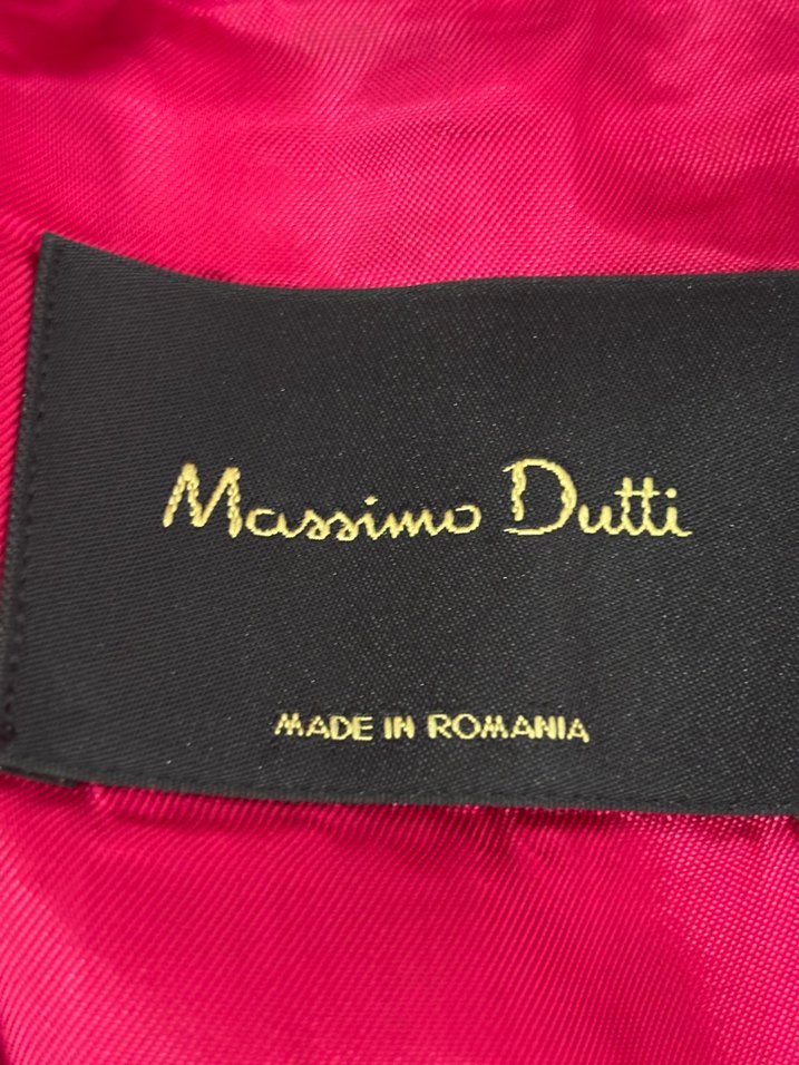 Massimo Dutti Fuşya Keten Blazer Ceket — görsel 8/14
