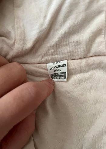 Bej Bebek Tulum, Kürk Detaylı, Kapüşonlu - Görsel 5