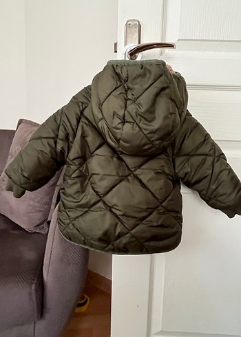 Kapüşonlu Erkek çocuk Mont - Görsel 3