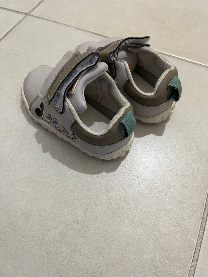 Gri Erkek Bebek İlk Adım Ayakkabısı - Görsel 2