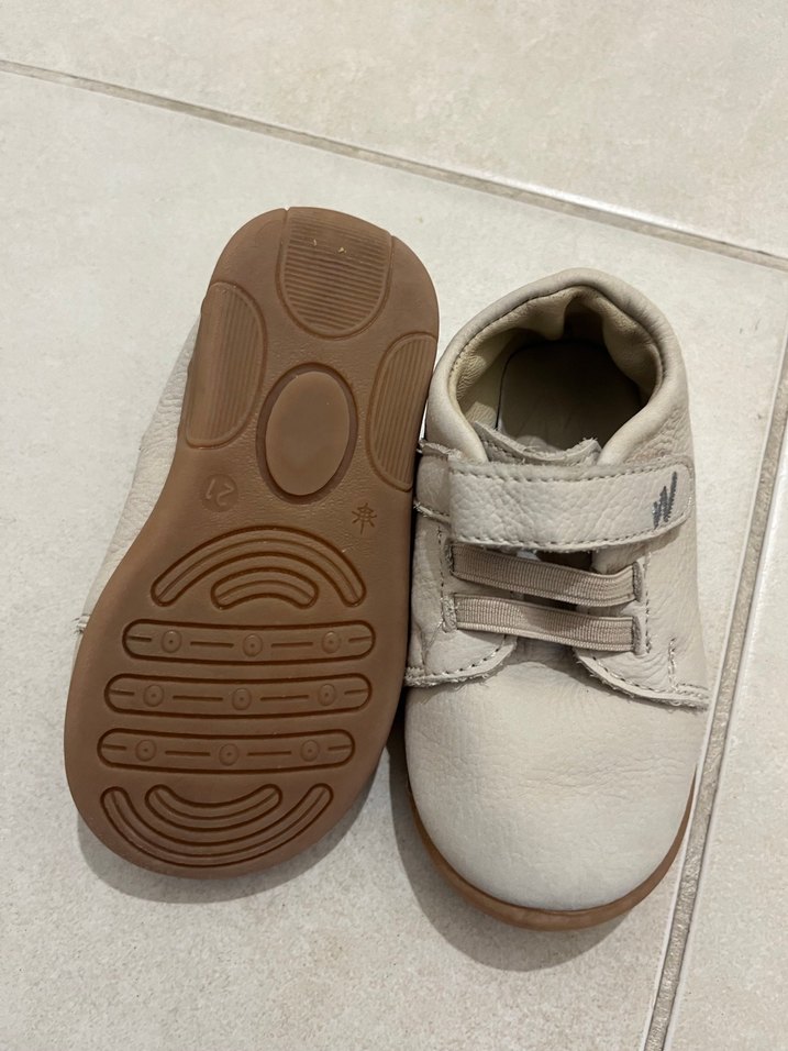 Erkek Bebek İlk Adım Beyaz Ayakkabı - Görsel 3