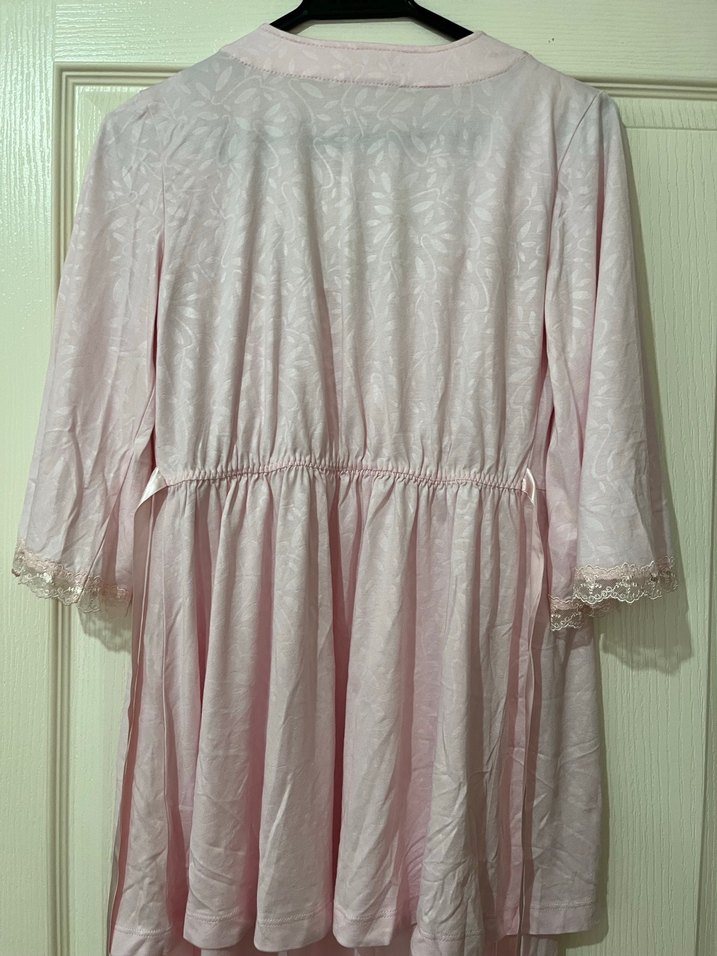 Pembe Uzun Kadın Pijama Takımı - Görsel 5