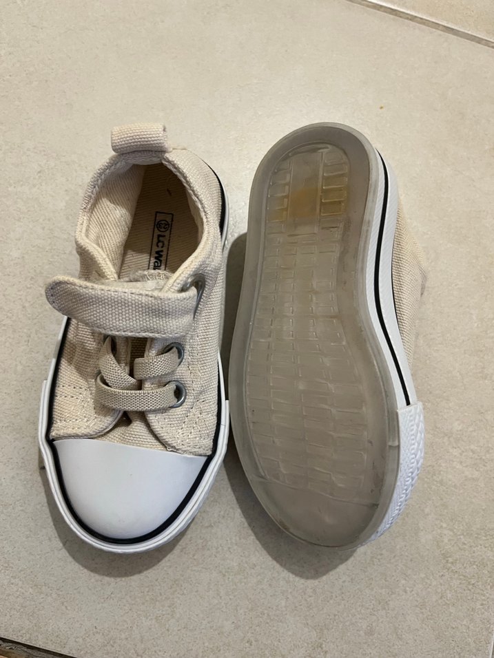 Gri Erkek Çocuk Cırt Cırtlı Spor Ayakkabı - Görsel 3