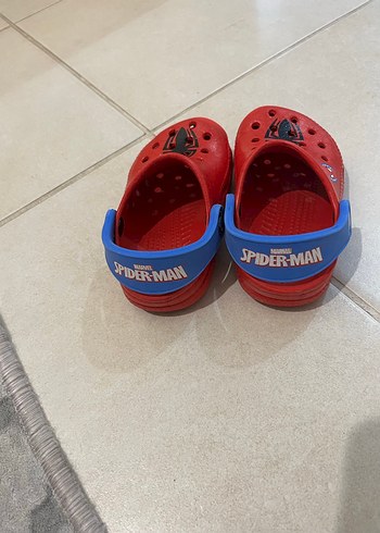 Erkek Çocuk Kırmızı Örümcek Desenli Sandalet - Görsel 4