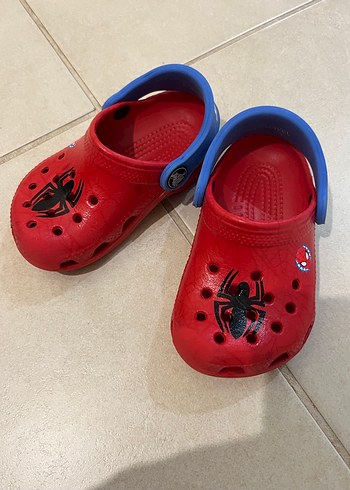 Erkek Çocuk Kırmızı Örümcek Desenli Sandalet - Görsel 2